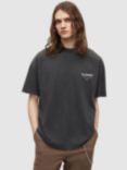 AllSaints Underground T-Shirt, Washed Black
