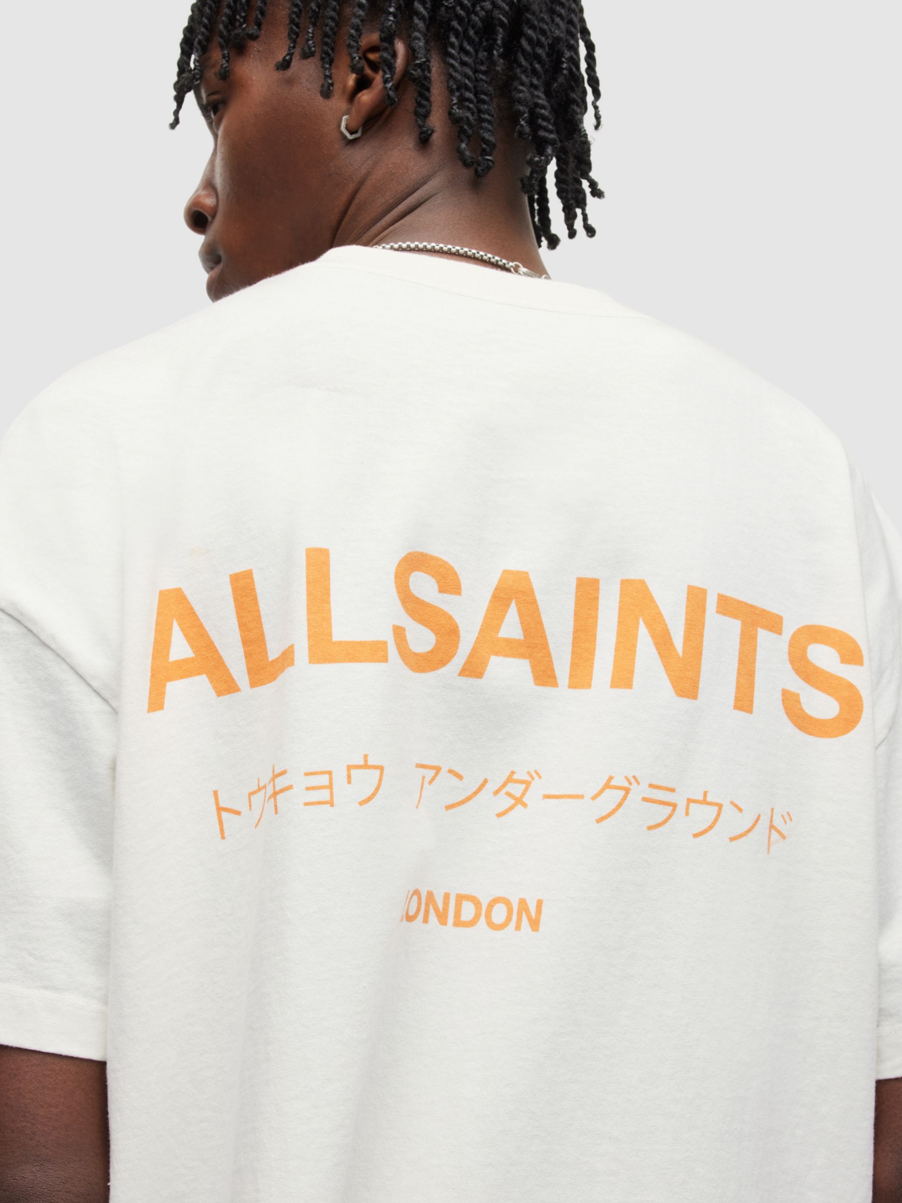 Buy AllSaints Underground T-Shirt Online at johnlewis.com