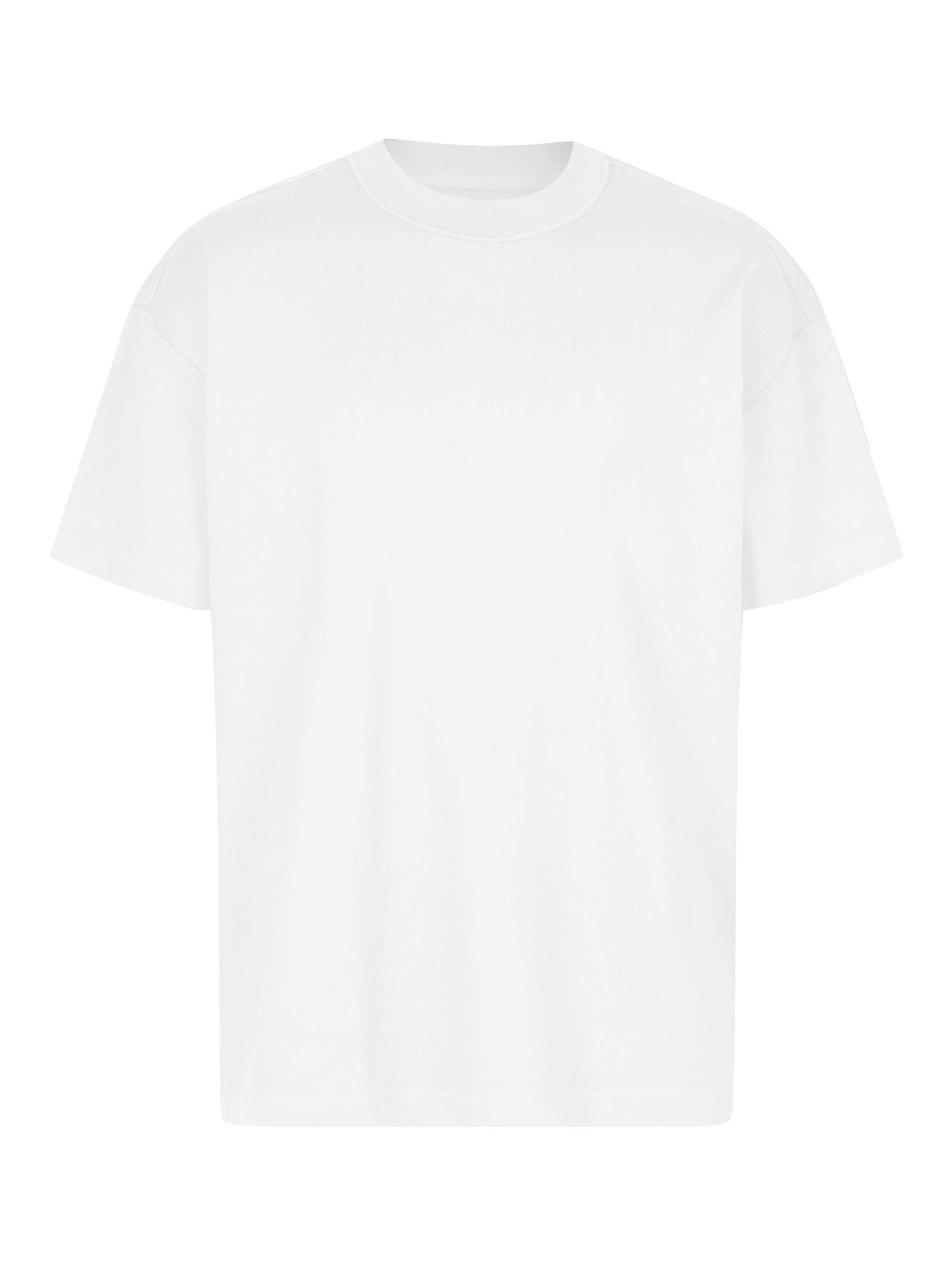 Buy AllSaints Isac Crew Neck T-Shirt, Optic White Online at johnlewis.com