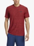 adidas Train Essentials Stretch Recycled Gym T-Shirt, Scarlet/Black