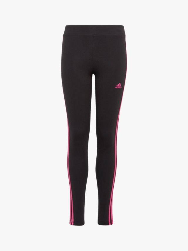 Girls adidas hot sale three stripe leggings