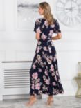 Jolie Moi Hailey Floral Maxi Dress, Navy, Navy