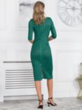 Jolie Moi Qyara Jersey Twist Bodycon Midi Dress