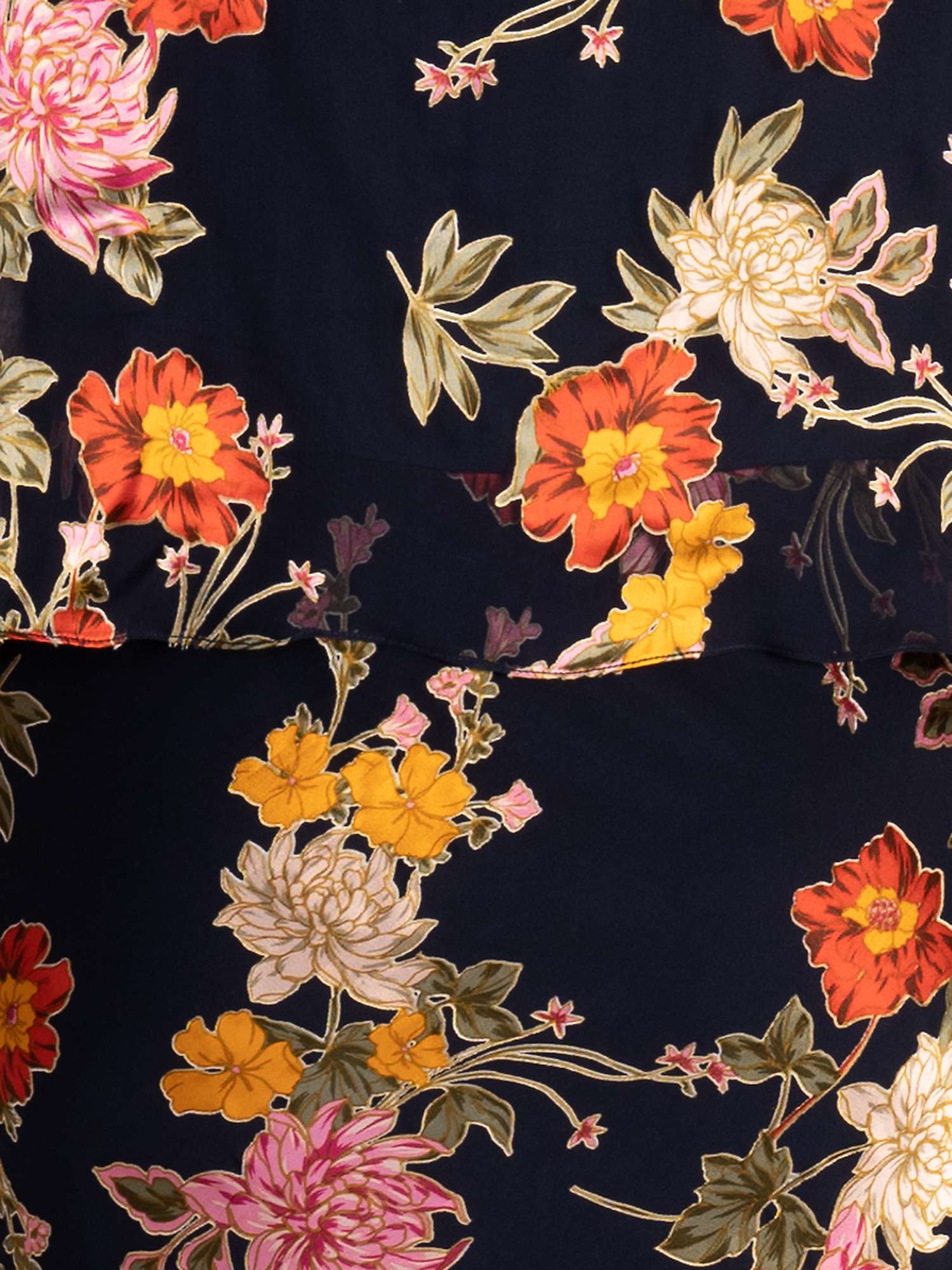Buy chesca Chrysanthemum Dress, Navy/Multi Online at johnlewis.com