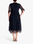 chesca Lace Dress, Navy