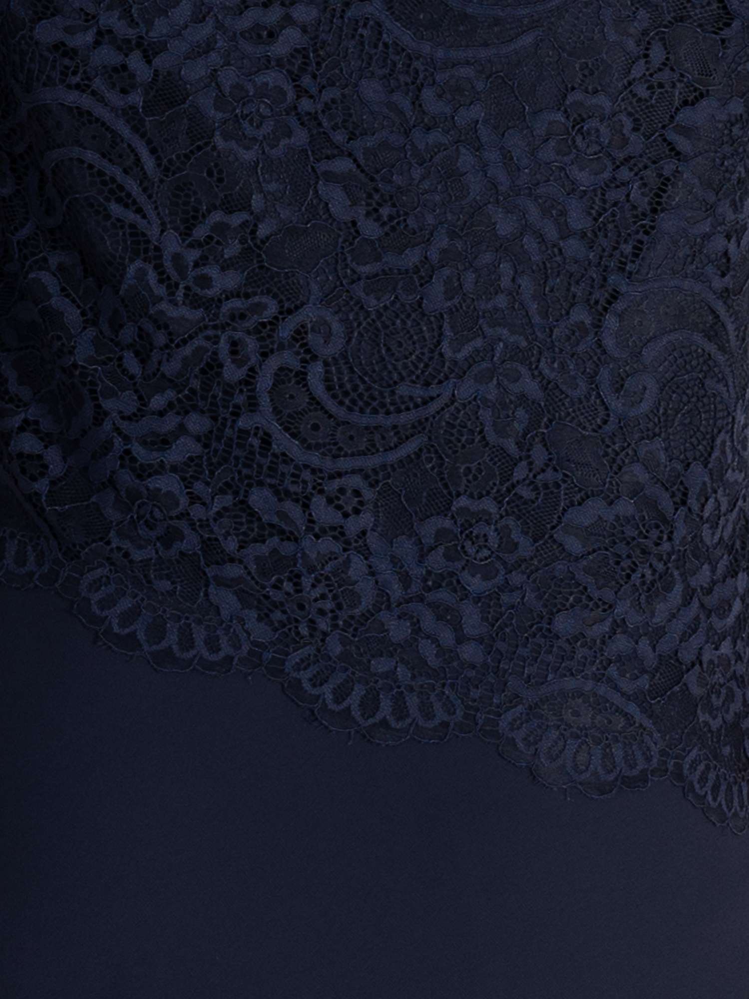 Buy chesca Layered Lace Dress, Navy Online at johnlewis.com