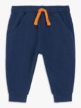 John Lewis ANYDAY Baby Cotton Joggers, Navy
