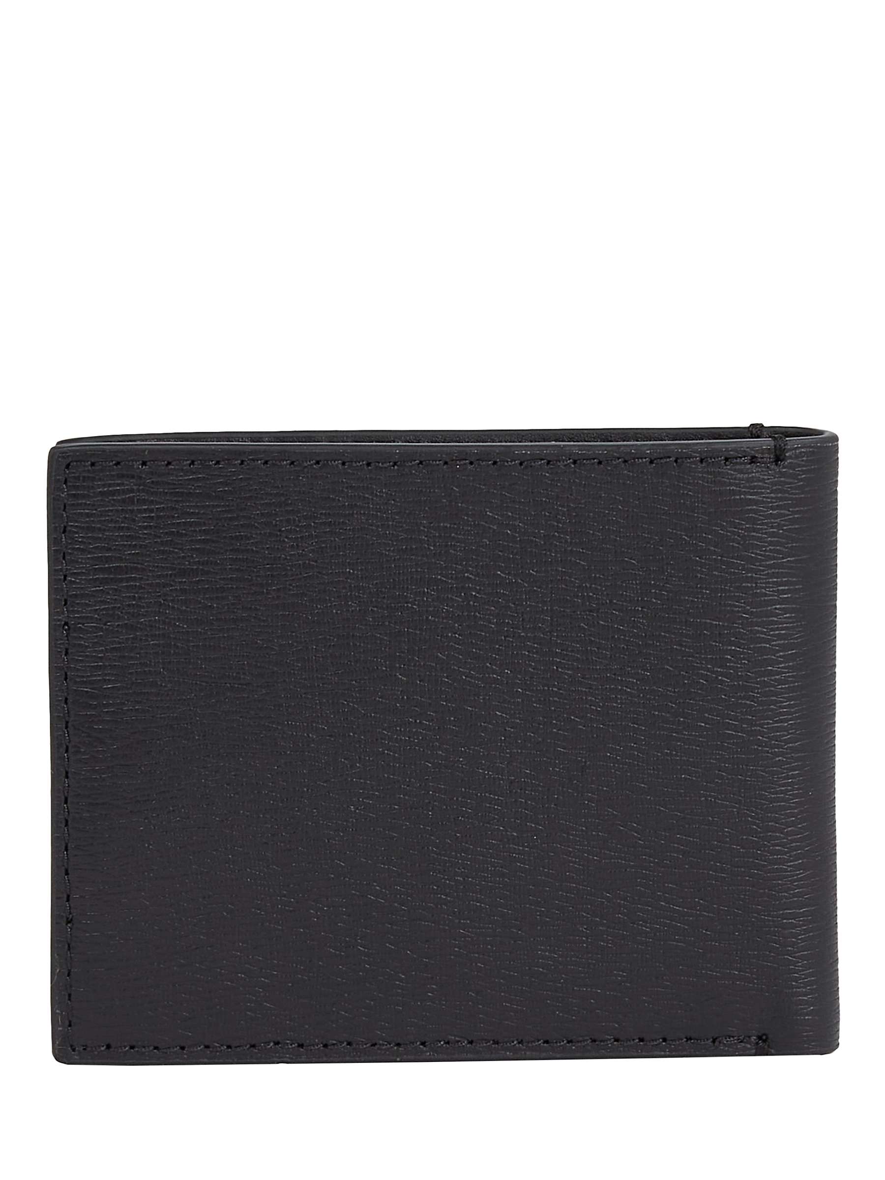 Calvin Klein Slim RFID Leather Bifold Wallet, Black at John Lewis ...