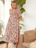 Isabella Oliver Meredith Maternity Dress, Pink Blur