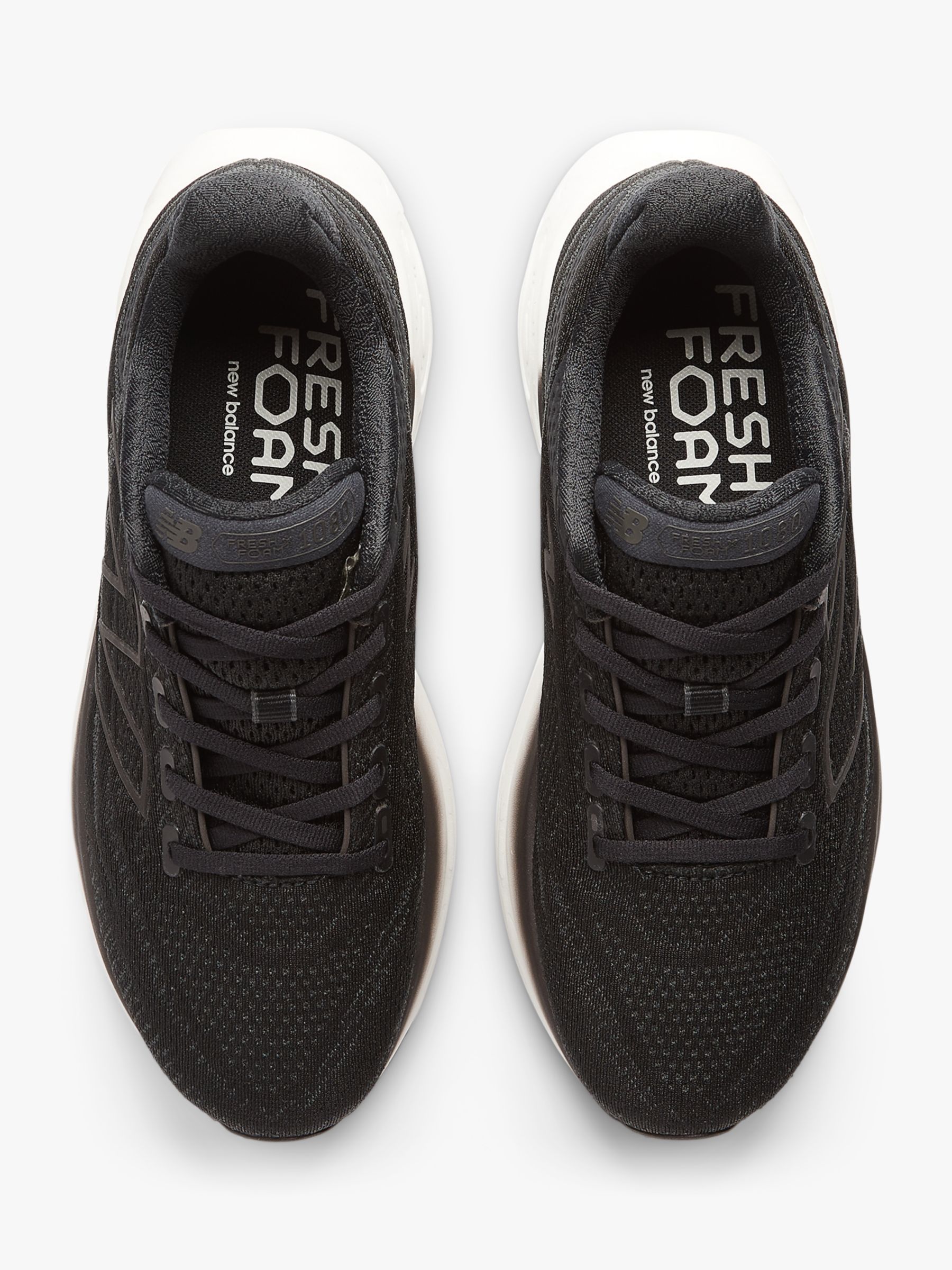 New Balance Fresh Foam X 1080v13 Women's Running Shoes, Black/White at ...