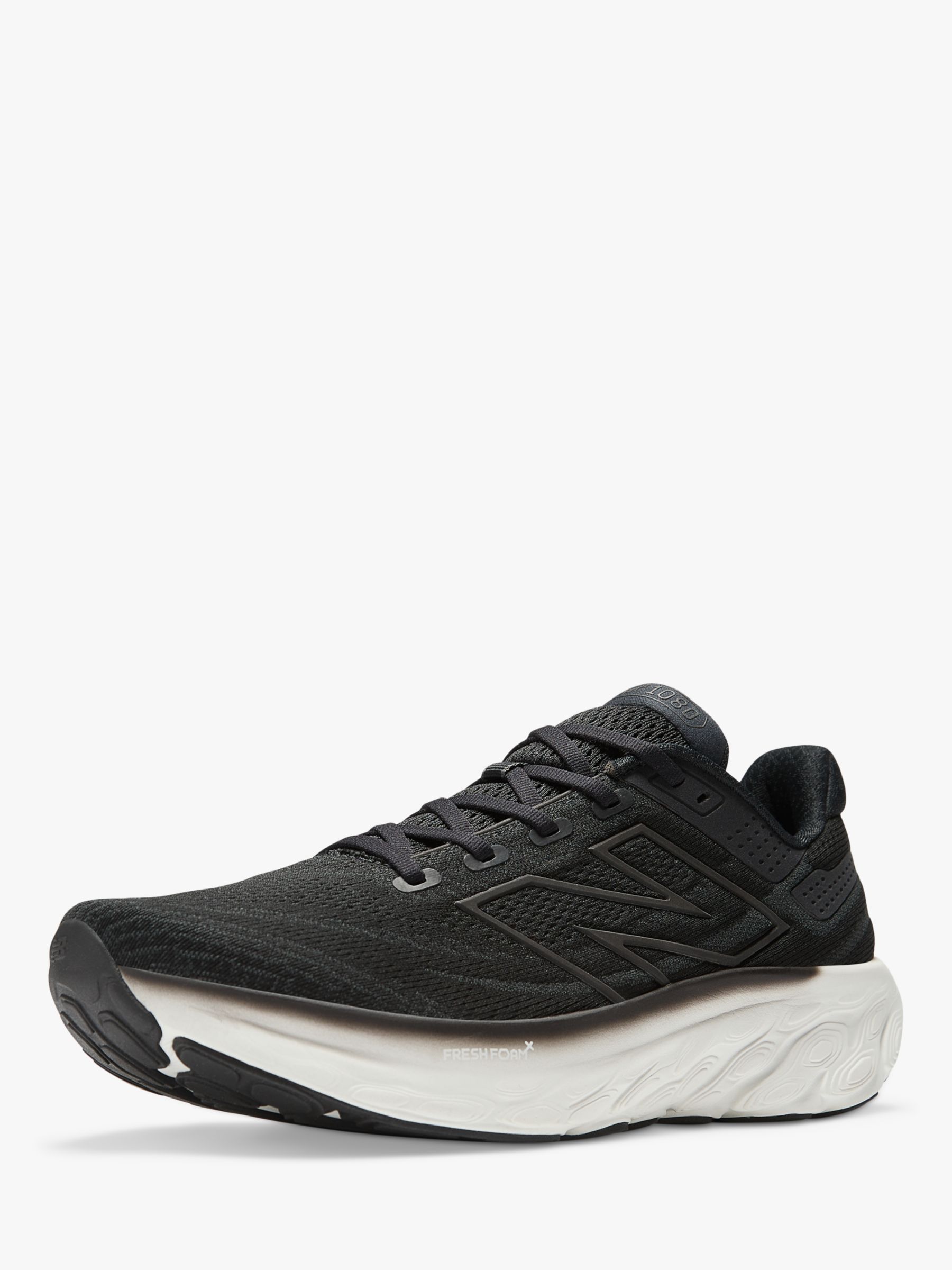 New Balance Fresh Foam X 1080v13 Men's Running Shoes, Black/White at ...