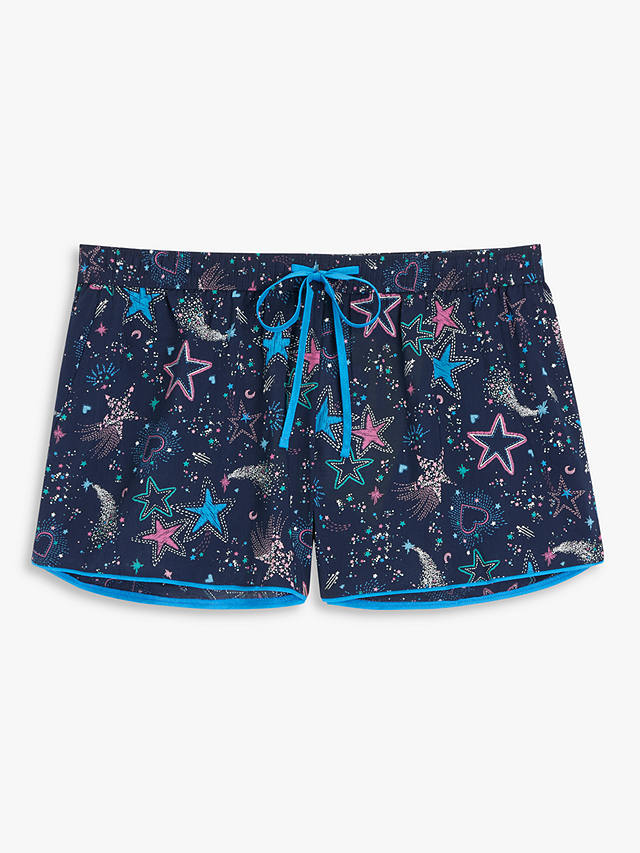 AND/OR Starburst Pyjama Shorts, Blue