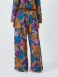 AND/OR Midnight Leopard Pyjama Bottoms, Green/Multi