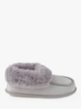 totes Real Suede Moccasin Bootie Slippers