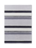 Laura Ashley Eaton Stripe Rug, Grey/Multi