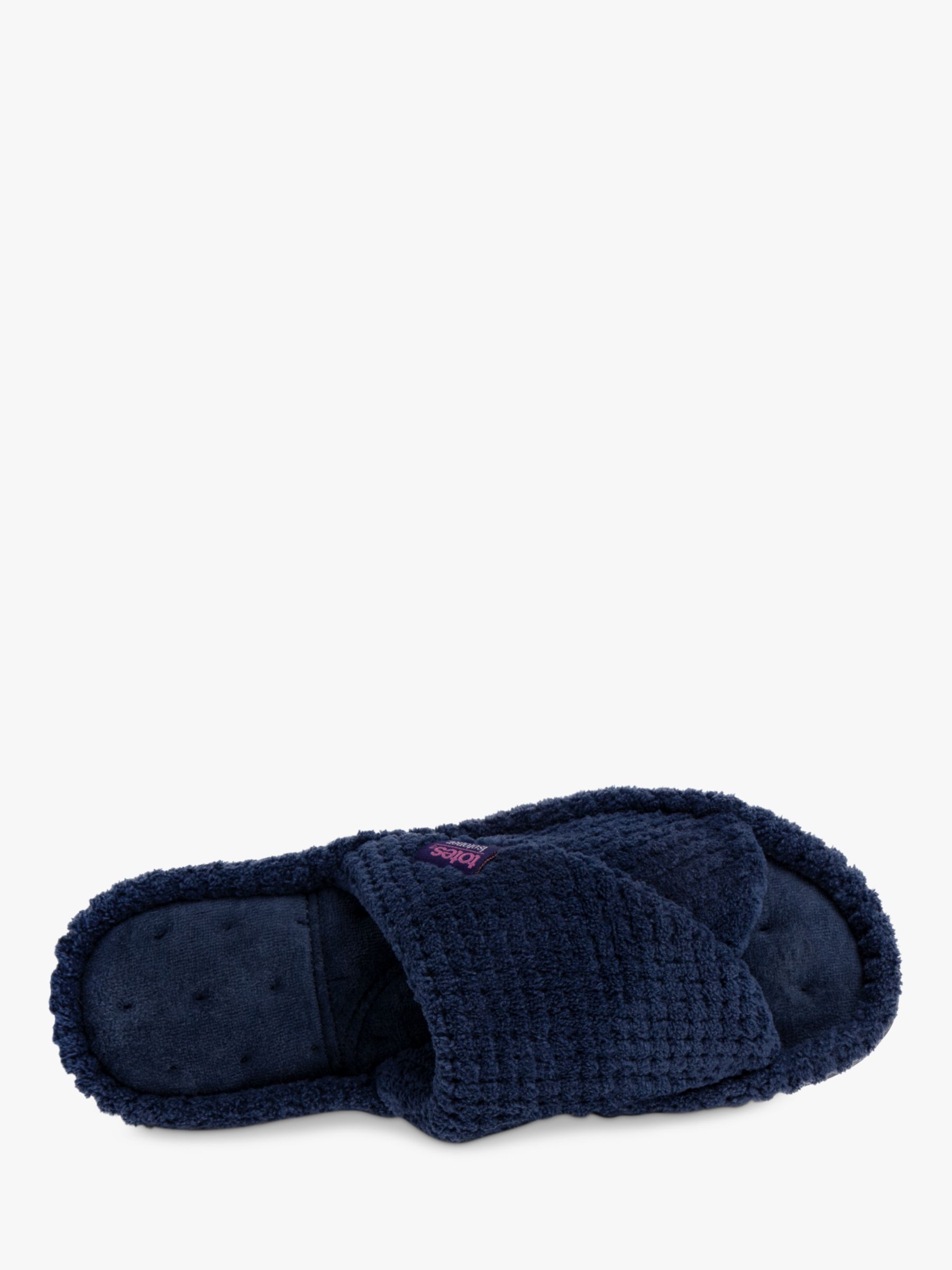 Buy totes Textured Popcorn Turnover Mule Slippers Online at johnlewis.com