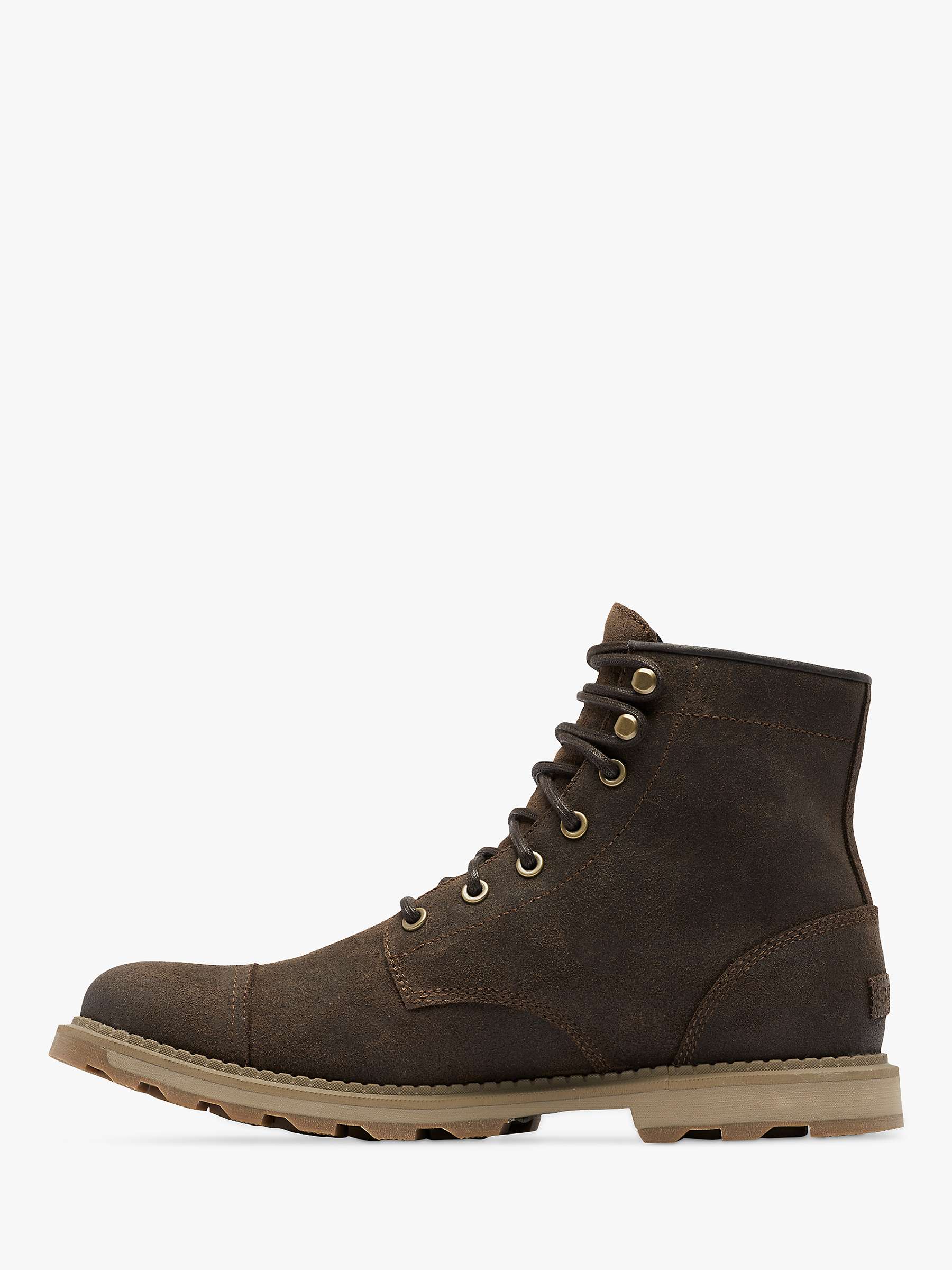 SOREL Madson II Chore Suede Waterproof Ankle Boots, Tobacco at John ...