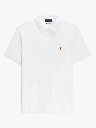 Polo Ralph Lauren Short Sleeve Polo Shirt, White