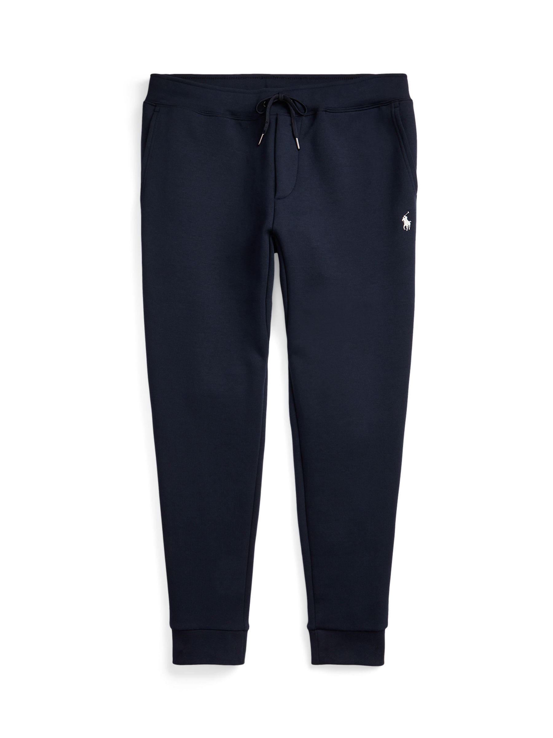 Polo Ralph Lauren Double Knit Trousers, Aviator Navy at John Lewis ...