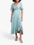 Alie Street Waterfall Dress, Harbour Green, Harbour Green