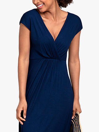 Alie Street Sophia Plain Maxi Dress, Navy Blue