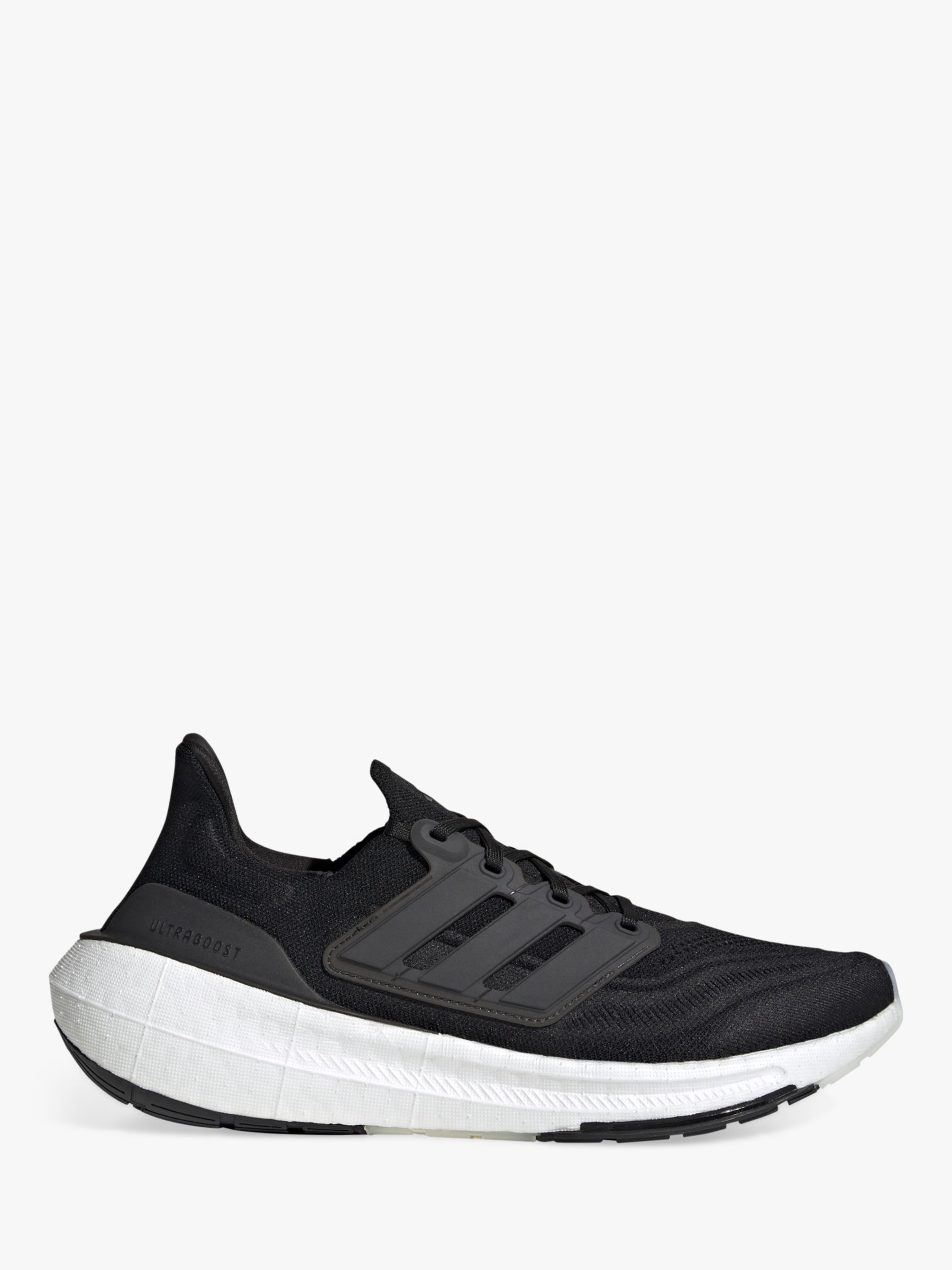 adidas Ultraboost Light Men's Running Shoes, Black/Crystal White at ...