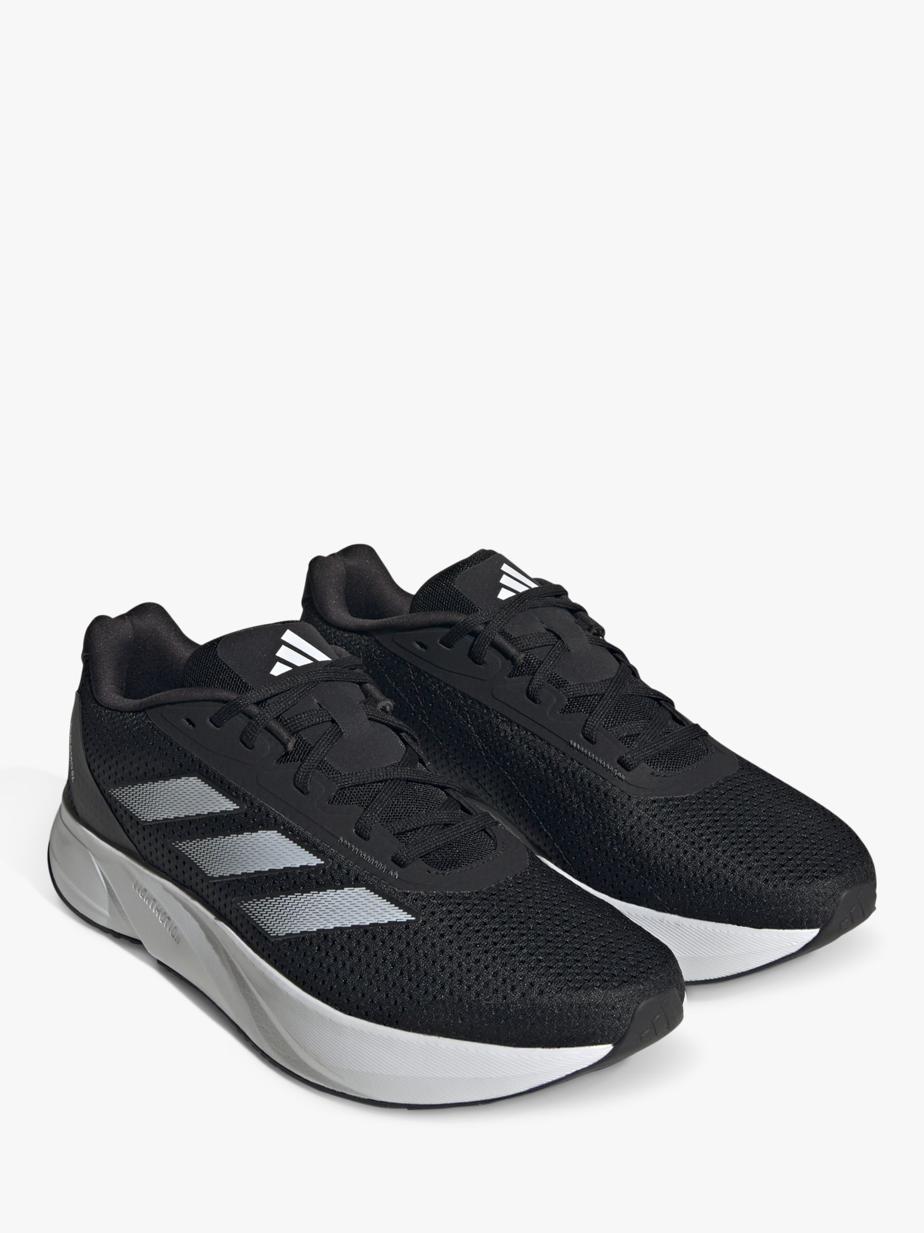 Buy adidas Duramo SL Trainers, Black/White/Carbon Online at johnlewis.com