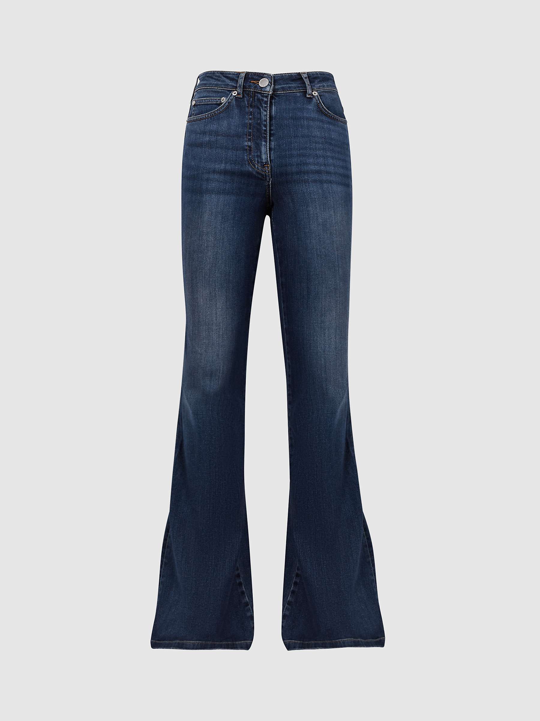 Buy Reiss Petite Beau Skinny Flared Jeans Online at johnlewis.com