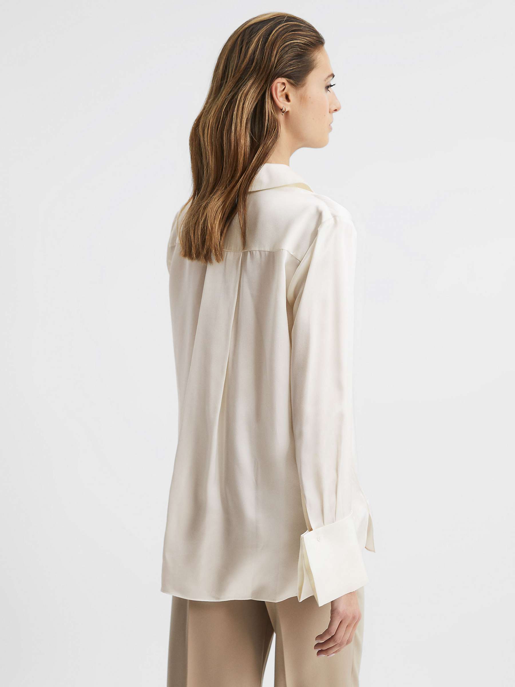 Buy Reiss Hailey Silk Shirt Online at johnlewis.com