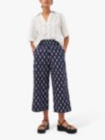 Great Plains Organic Cotton Trousers, Indigo