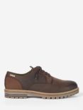 Barbour Sandstone Leather Derby Shoes, Choco