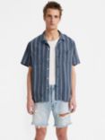 Levi's Classic Stripe Camp Collar Shirt, Blues