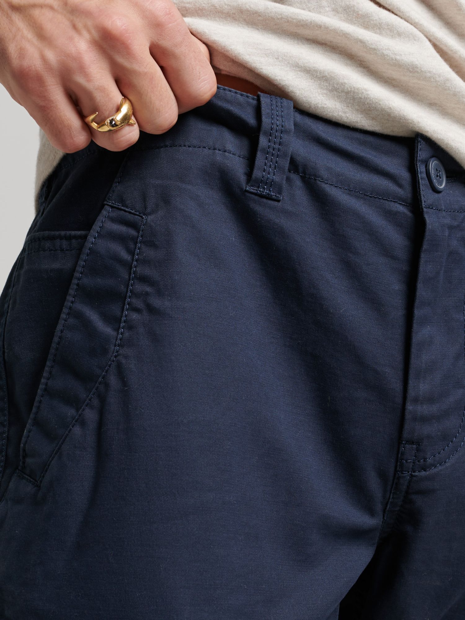 Superdry Organic Cotton Heavy Cargo Shorts - Men's Mens Shorts