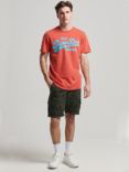 Superdry Vintage Great Outdoors T-Shirt, Americana Red