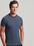 Superdry Organic Cotton Vintage Textured Stripe T-Shirt