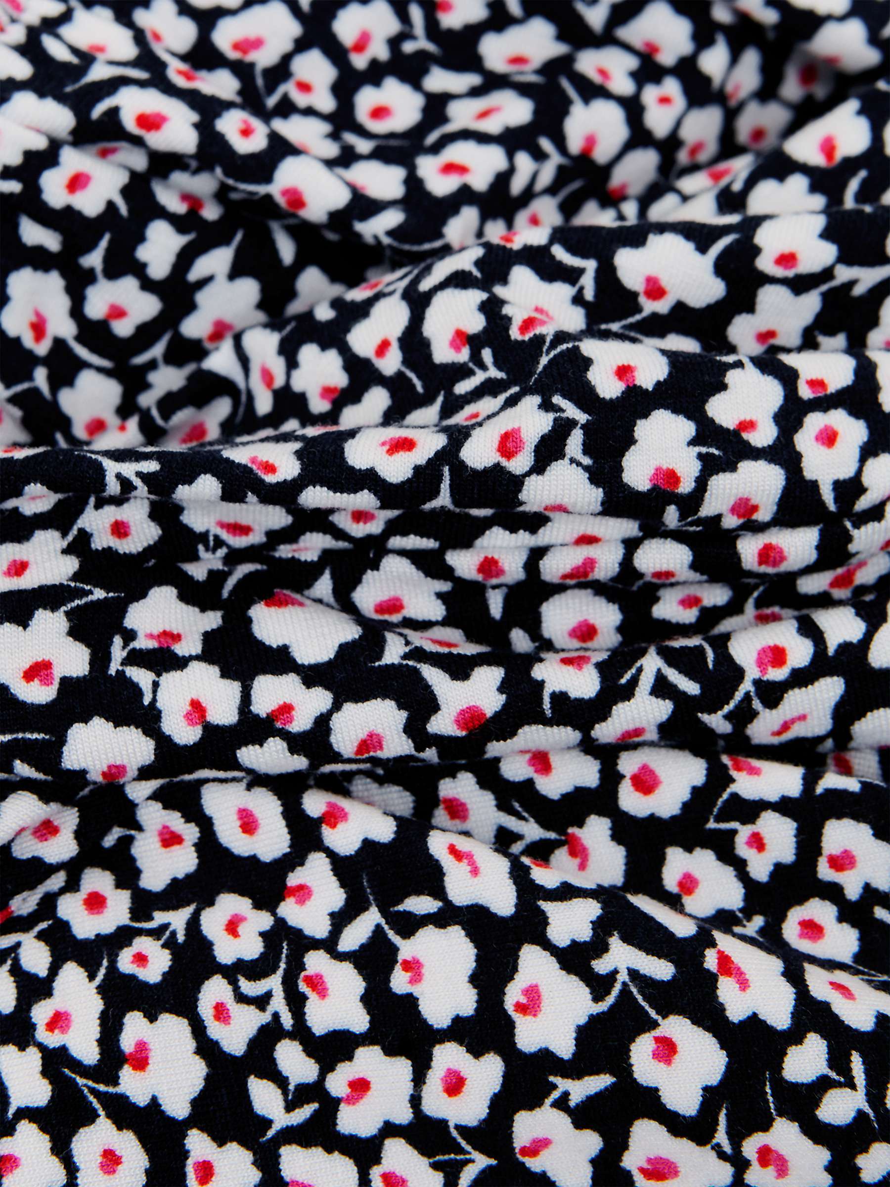 Buy Hobbs Simmy Floral Print Jumpsuit, Navy/Multi Online at johnlewis.com