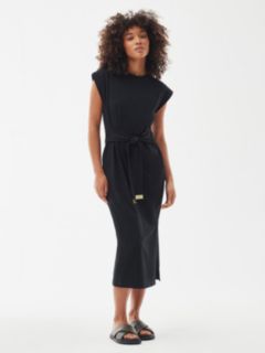 Barbour International Soules Midi Dress, Black, 6