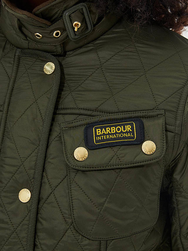 Barbour International Polar Quilted Jacket, Envy