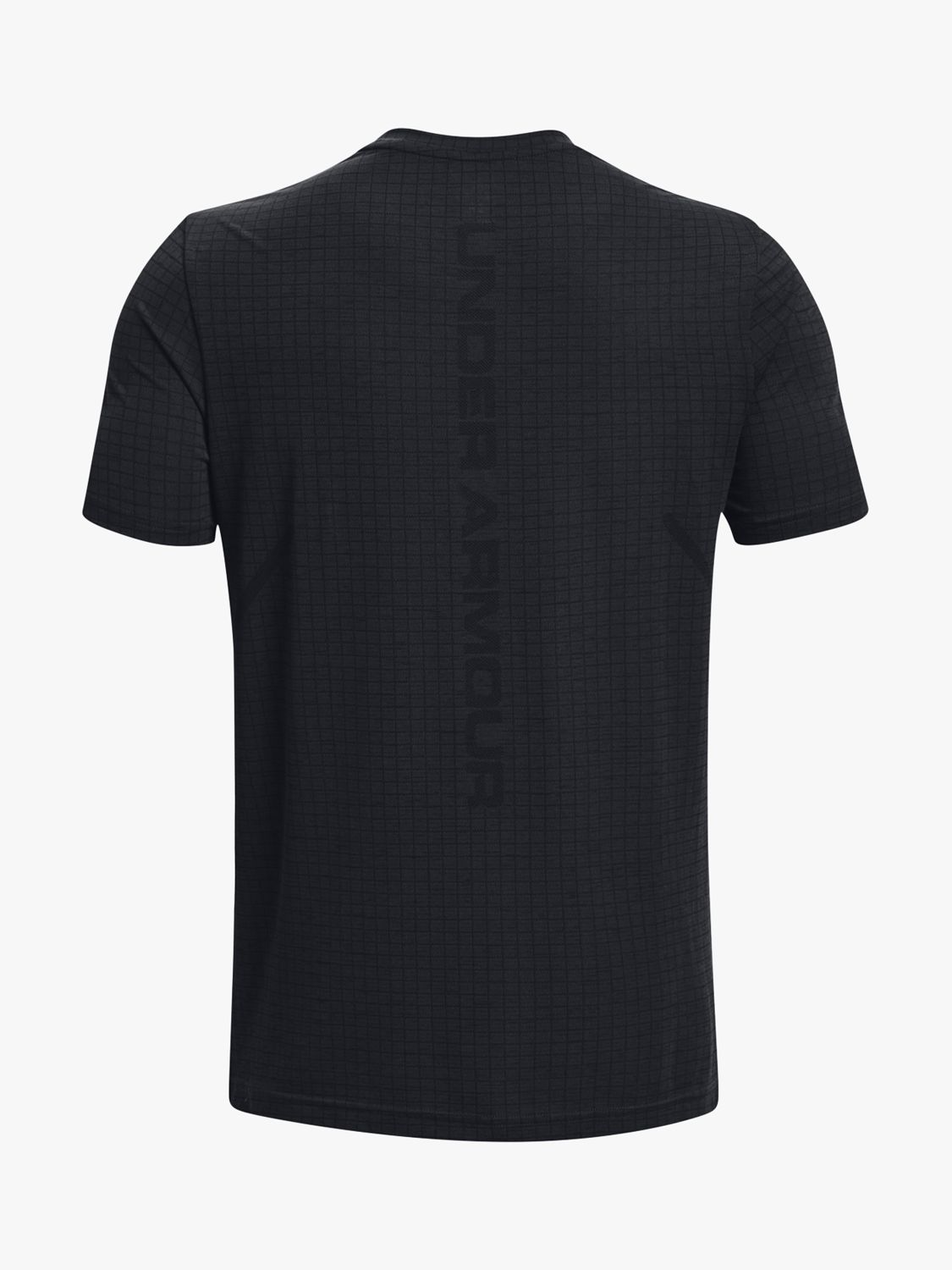 Buy Under Armour Seamless Grid Short Sleeve Gym Top Online at johnlewis.com