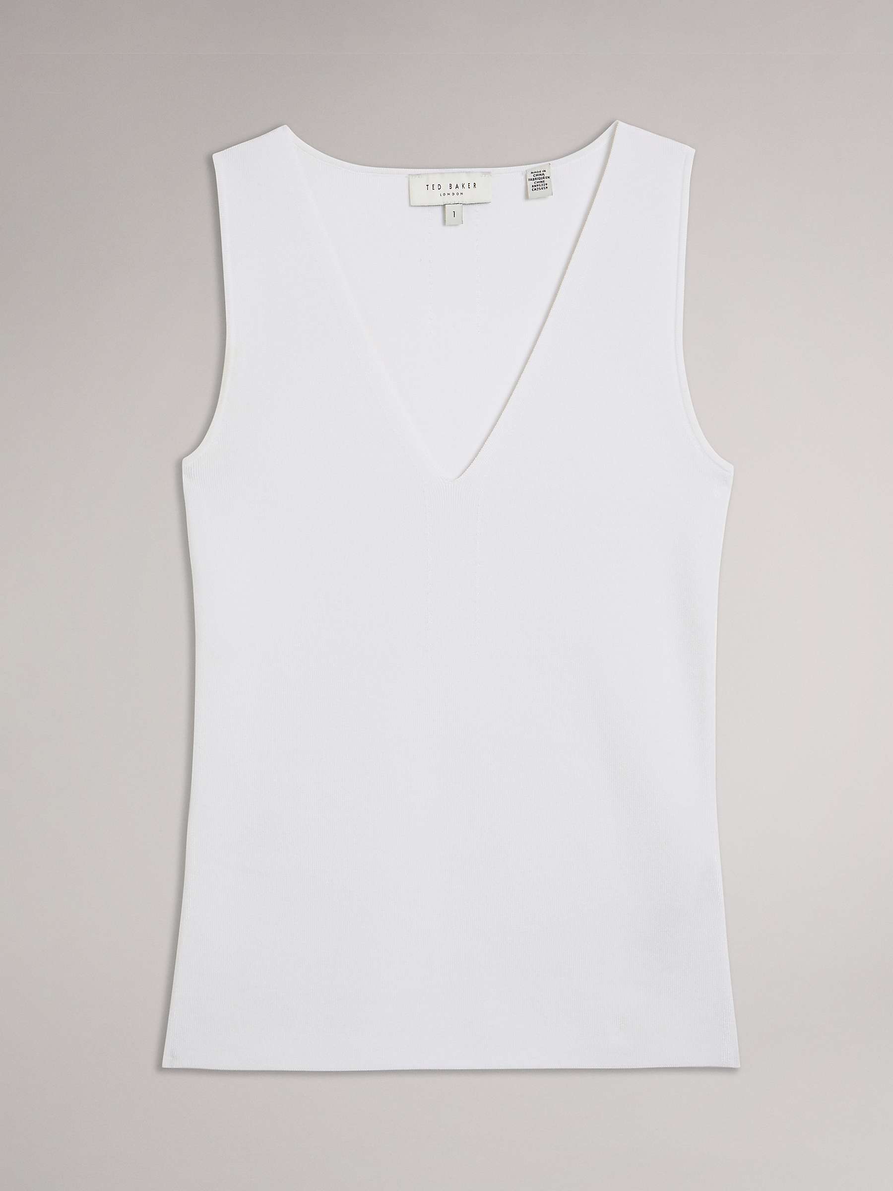 Buy Ted Baker Sarhaa Textured Knitted Vest Online at johnlewis.com