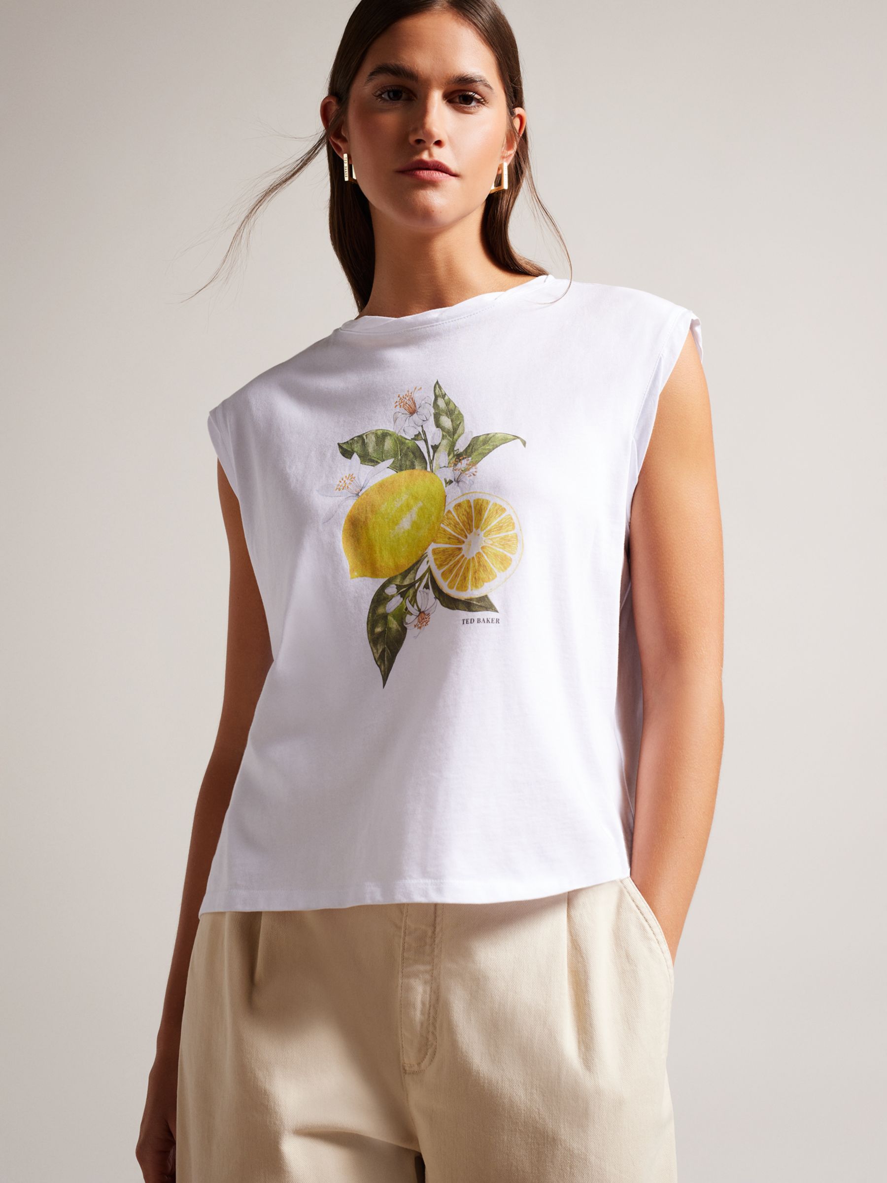 Ted Baker Dieanaa Graphic Vest Top