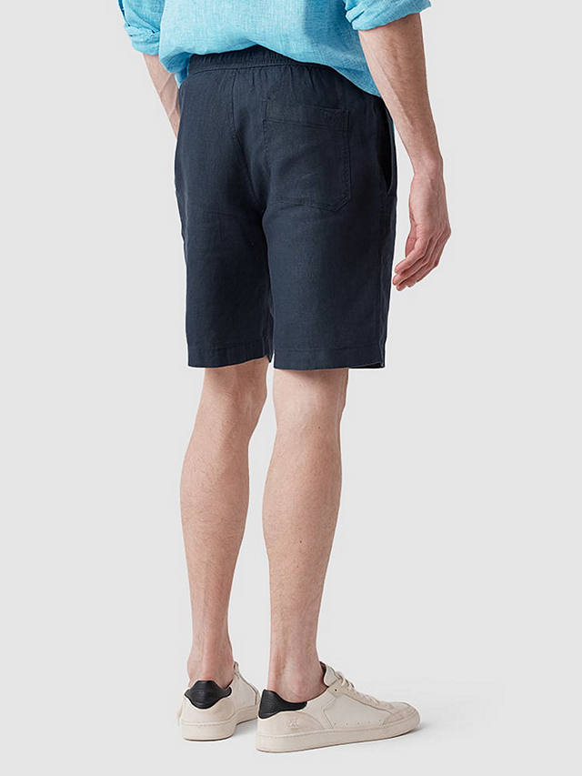 Rodd & Gunn Linen 9" Resort Shorts, Navy