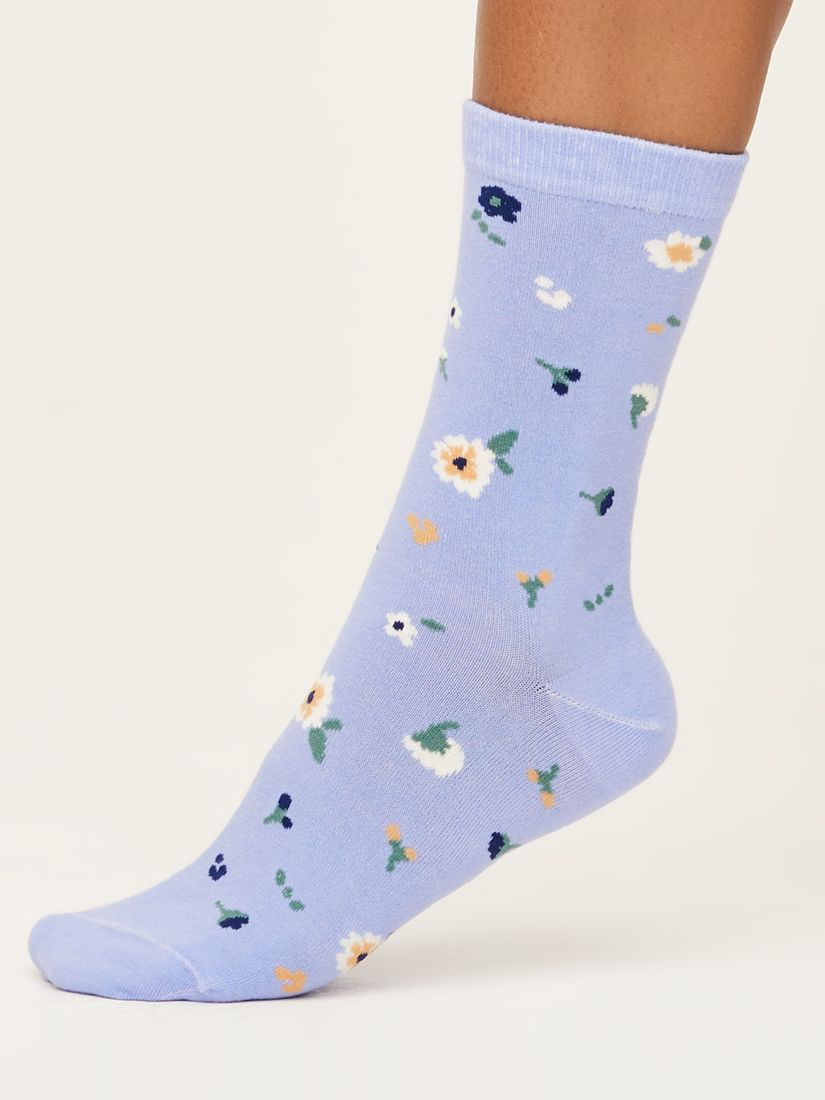 1 Pack Ditsy Floral Socks