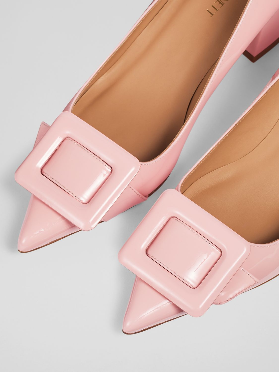 Lk bennett best sale pink court shoes