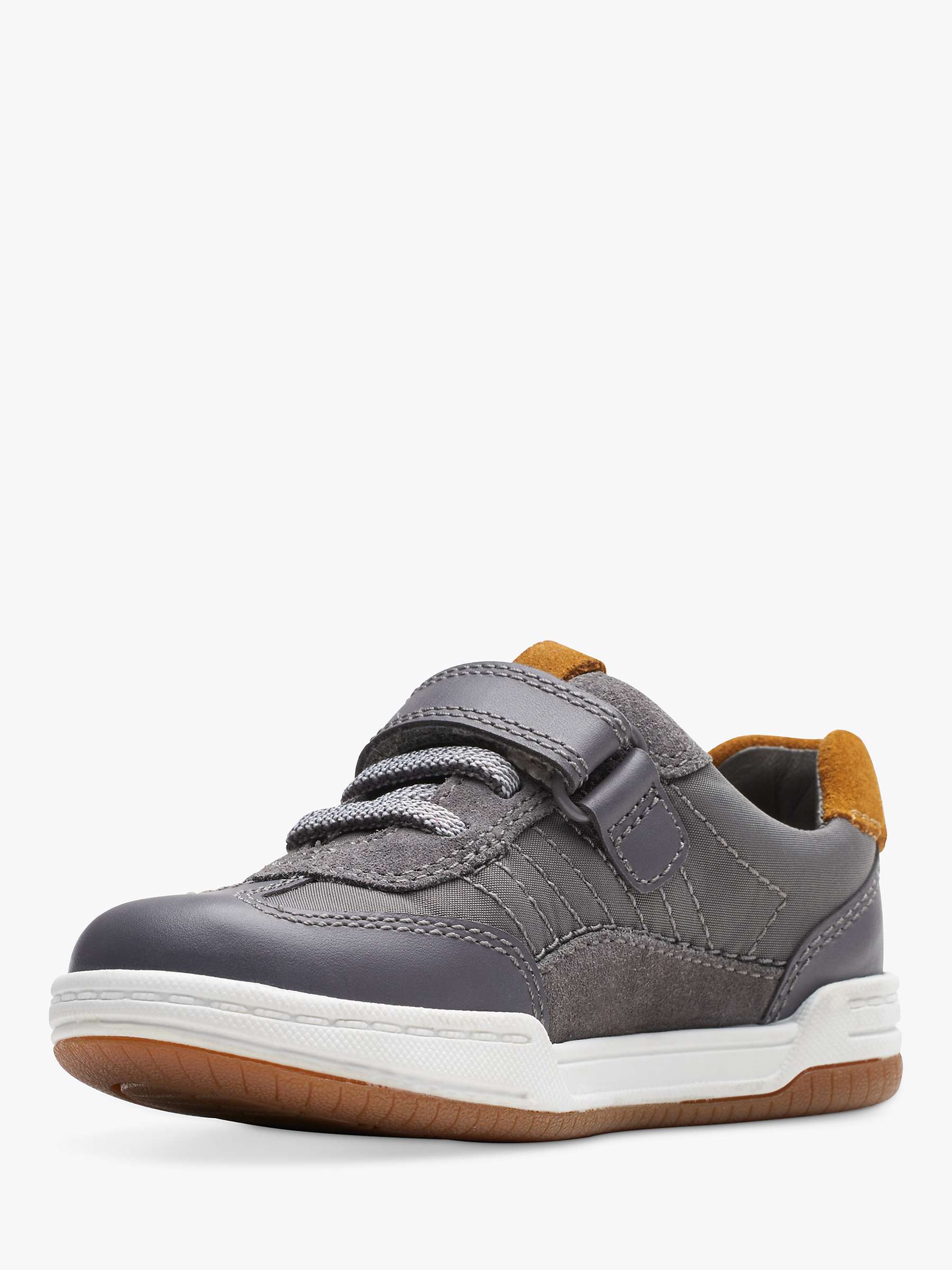 Buy Clarks Kids' Fawn Family Trainers Online at johnlewis.com