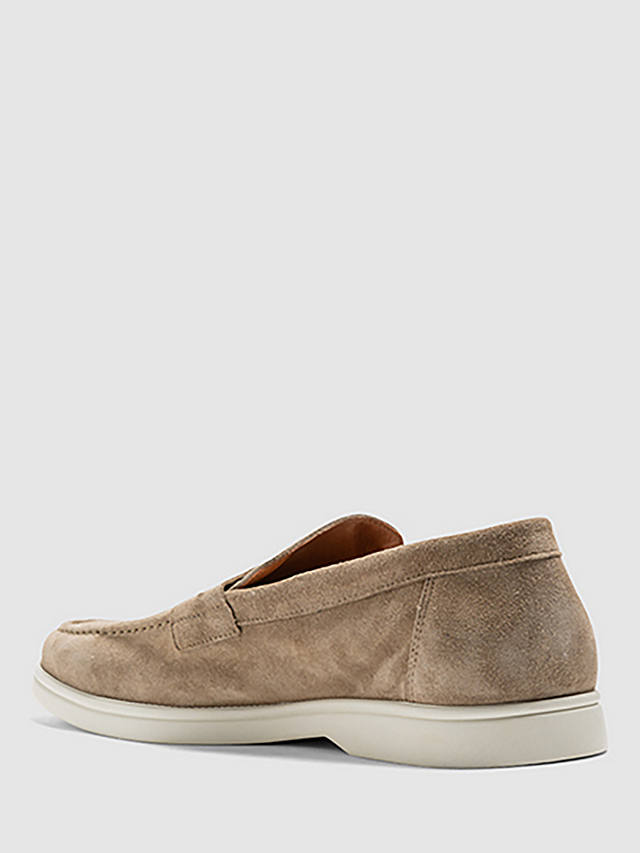 Rodd & Gunn Moana Suede Loafers, Sand at John Lewis & Partners