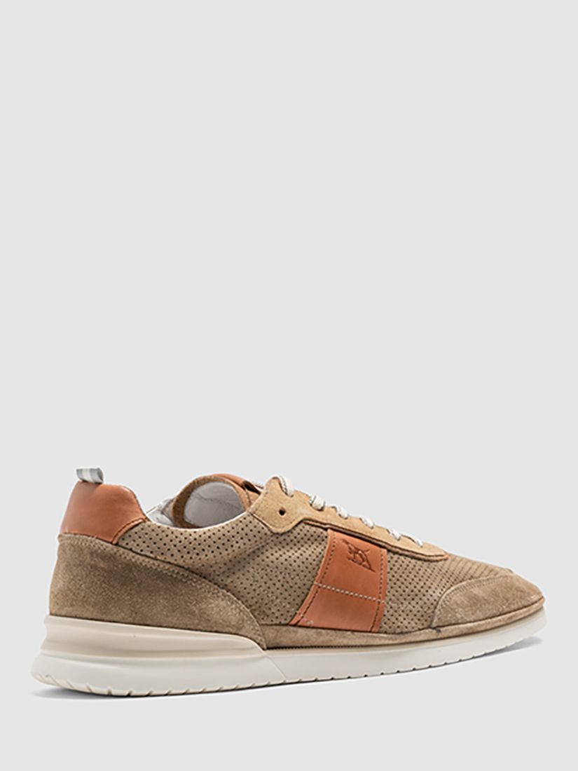 Rodd & Gunn Parnell Lace Up Trainers, Sand at John Lewis & Partners