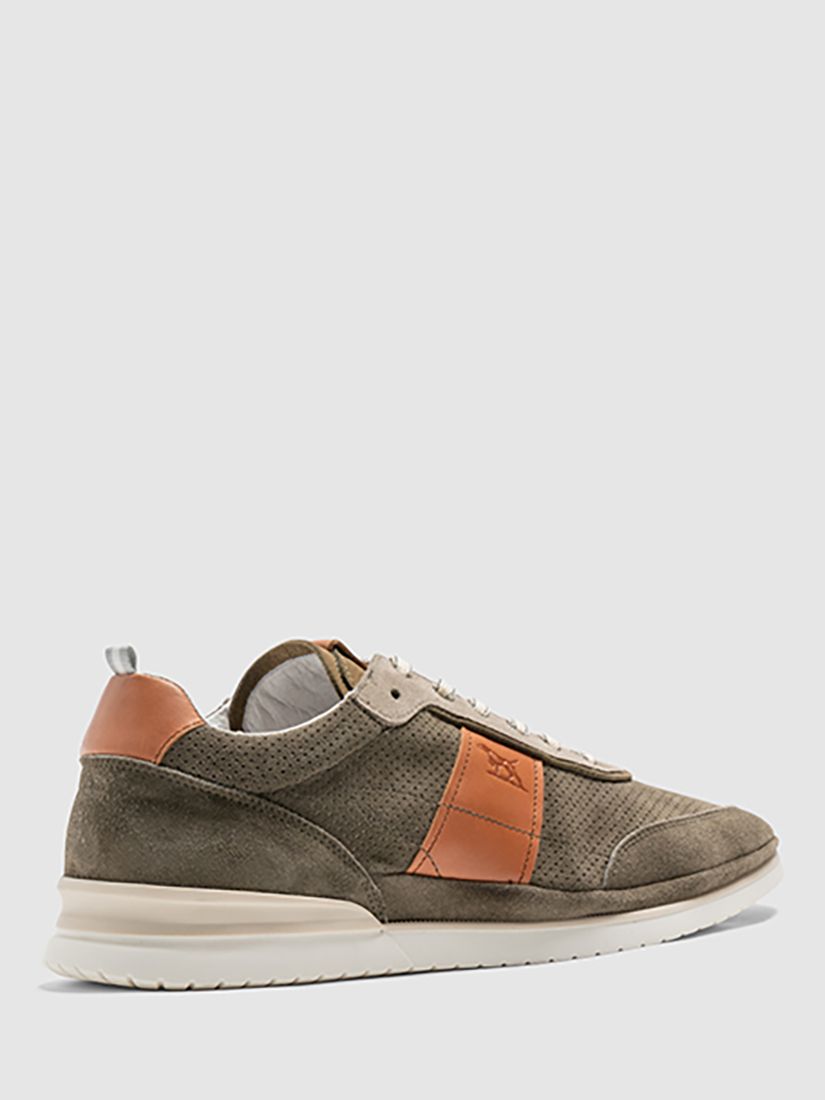 Rodd & Gunn Parnell Lace Up Trainers, Salvia at John Lewis & Partners