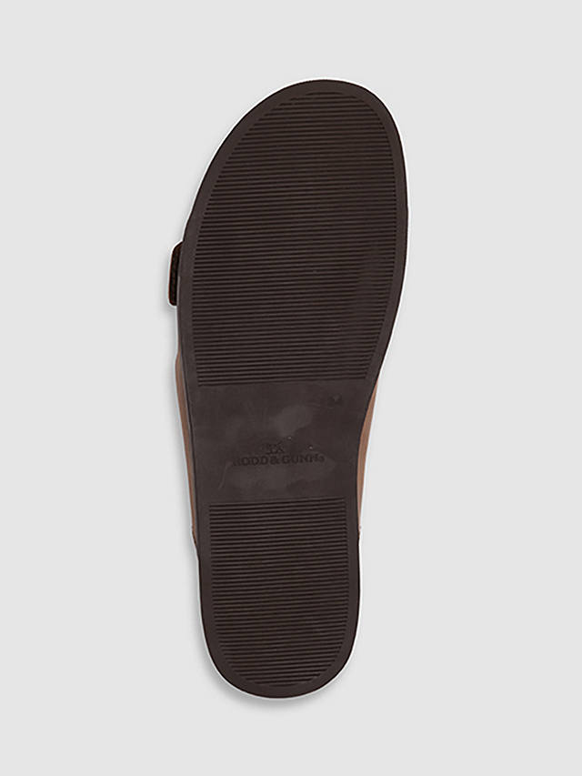 Rodd & Gunn Kendrick Place Footbed Leather Sandals, Birch