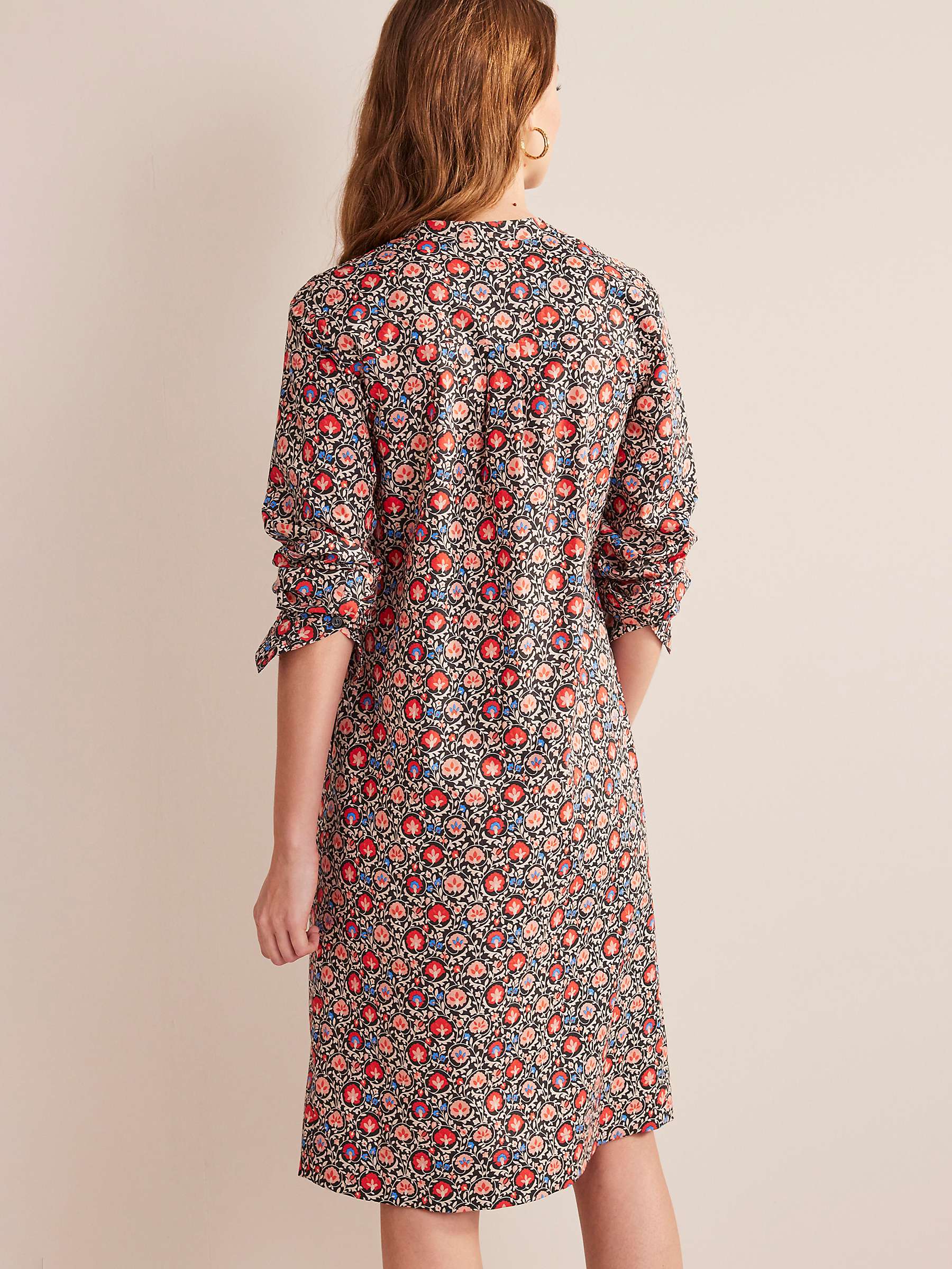 Buy Boden Relaxed Midi Shirt Dress, Multi Online at johnlewis.com